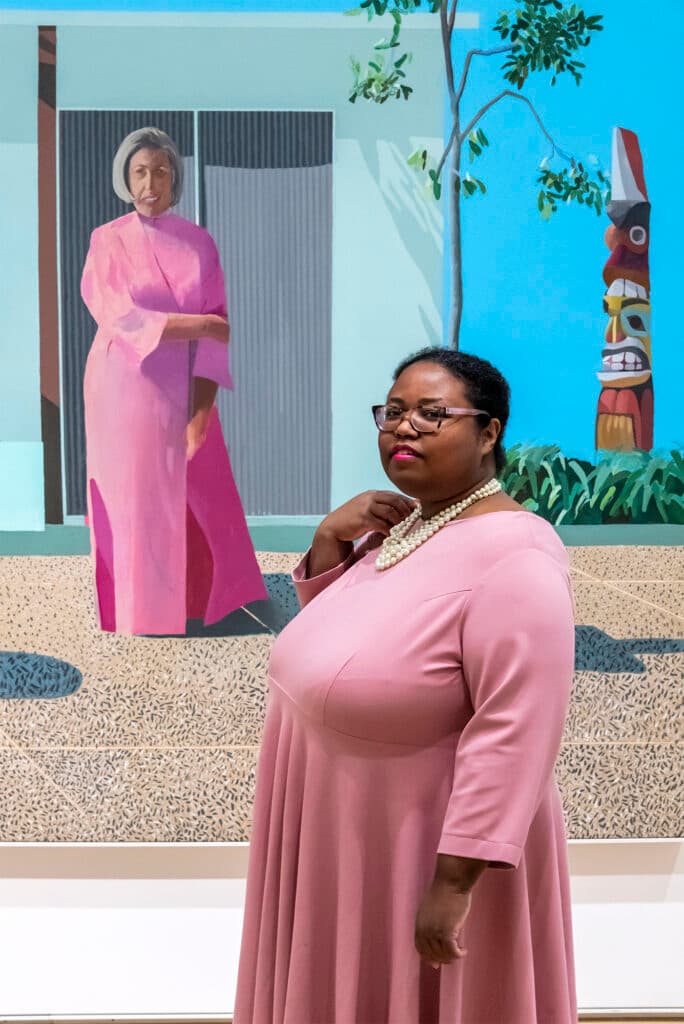 denise waite, cps lives, chicago public schools, art institute of chicago, tia mitchell, hockney
